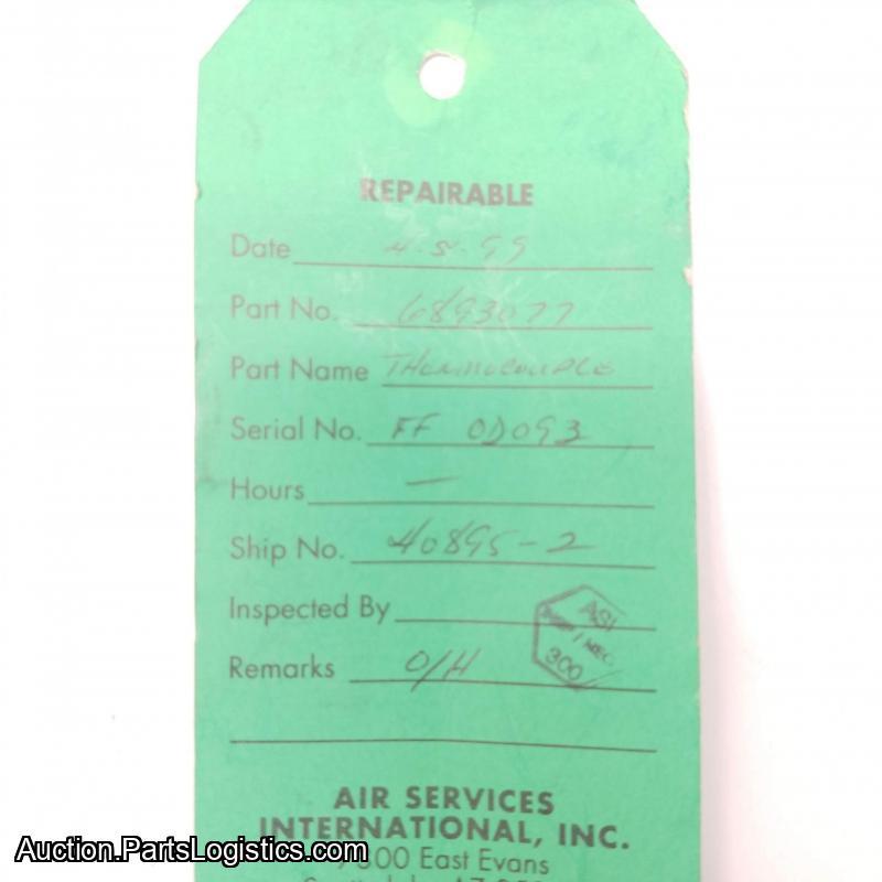 P/N: 6893077, G.P. Thermocouple, S/N: FFODO93, As Removed, RR M250, ID: D11