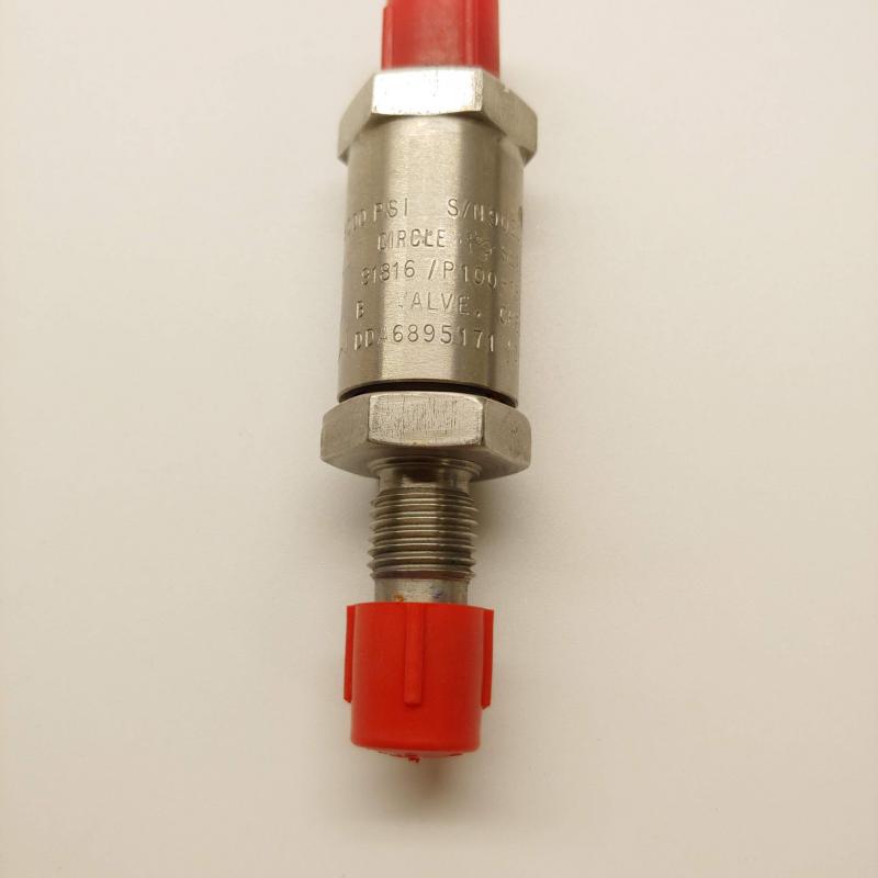 P/N: 6895171, Check Valve Assembly, S/N: 90205186, Overhauled RR M250, ID: D11
