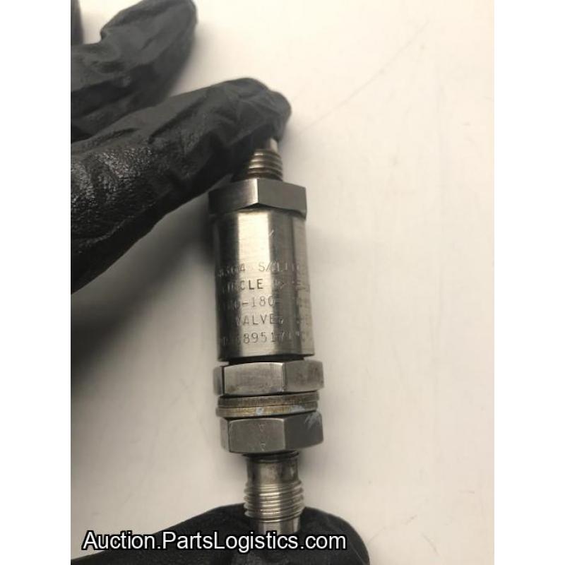 P/N: 6895171, Check Valve, S/N: 11020157, As Removed RR M250, ID: D11