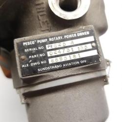 P/N: 6895181, Fuel Pump, S/N: PE825A, As Removed RR M250, ID: D11