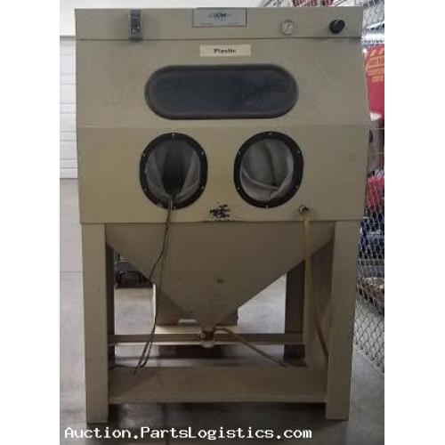 ICM Syphon Plastic Bead Blast Machine, Model: Super AD-A-Blast #25 ED, SN:  AB25029706, Used, ID: AZA