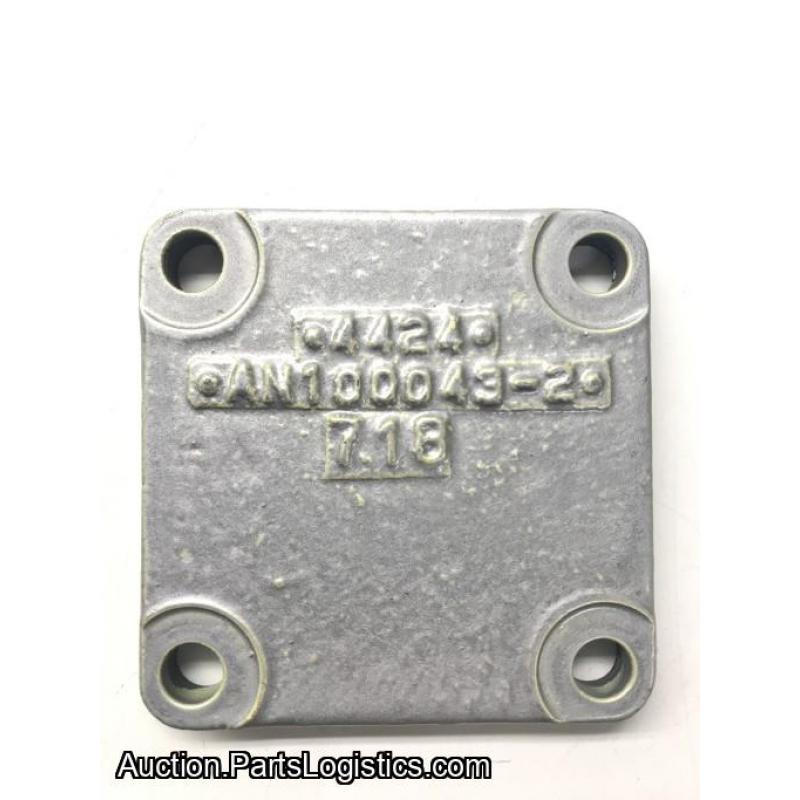 P/N: AN100043, Accessory Cover Plate, Overhauled RR M250, ID: D11