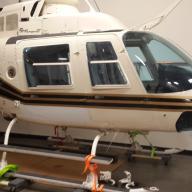 Bell 206 Jet Range III Fuselage, Used, Historical Service Records - OBO