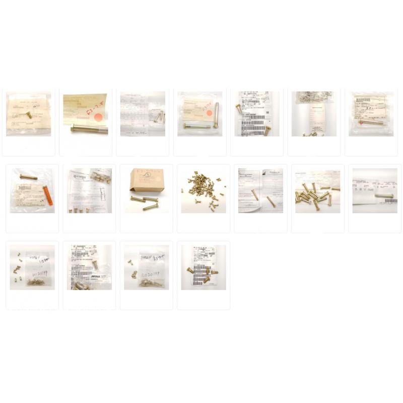 Multiple New Rolls-Royce M250, Consumables (NAS- Part Numbers), ID: AZA