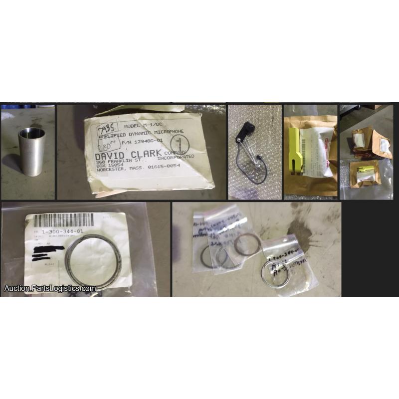 Pallet of Aircraft Parts: T53, UH1H, OH58, M250, CH46, UH60, H46, CH124, More - US Only (See Description)