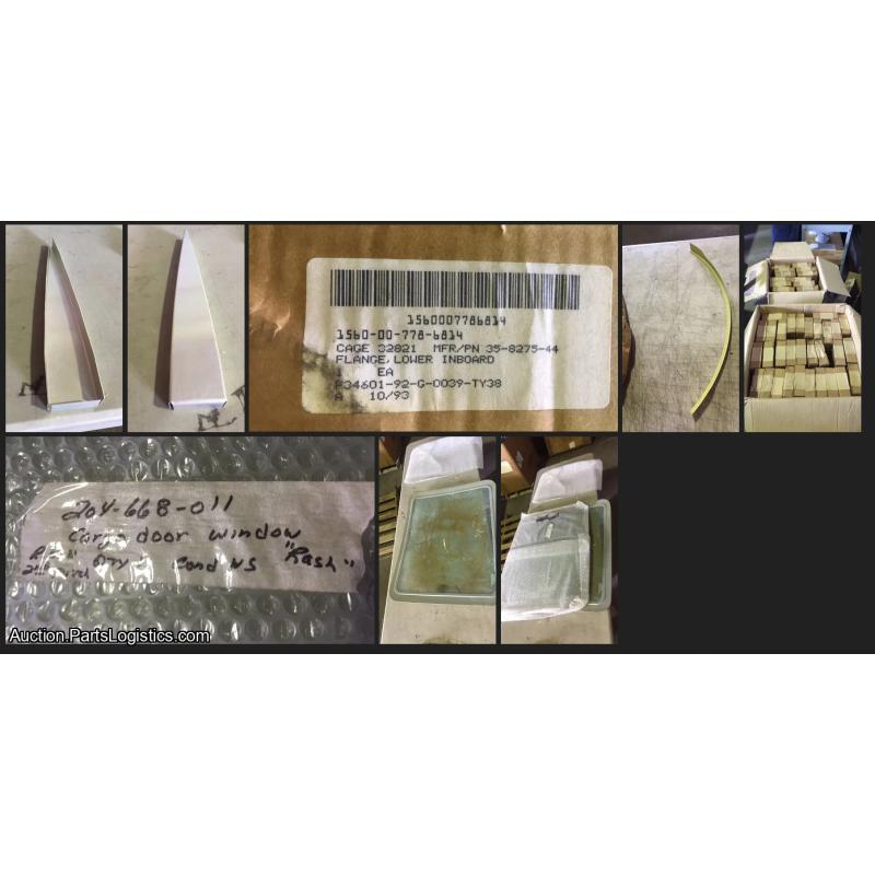Pallet of Aircraft Parts: T53, UH1H, OH58, M250, CH46, UH60, H46, CH124, More - US Only (See Description)