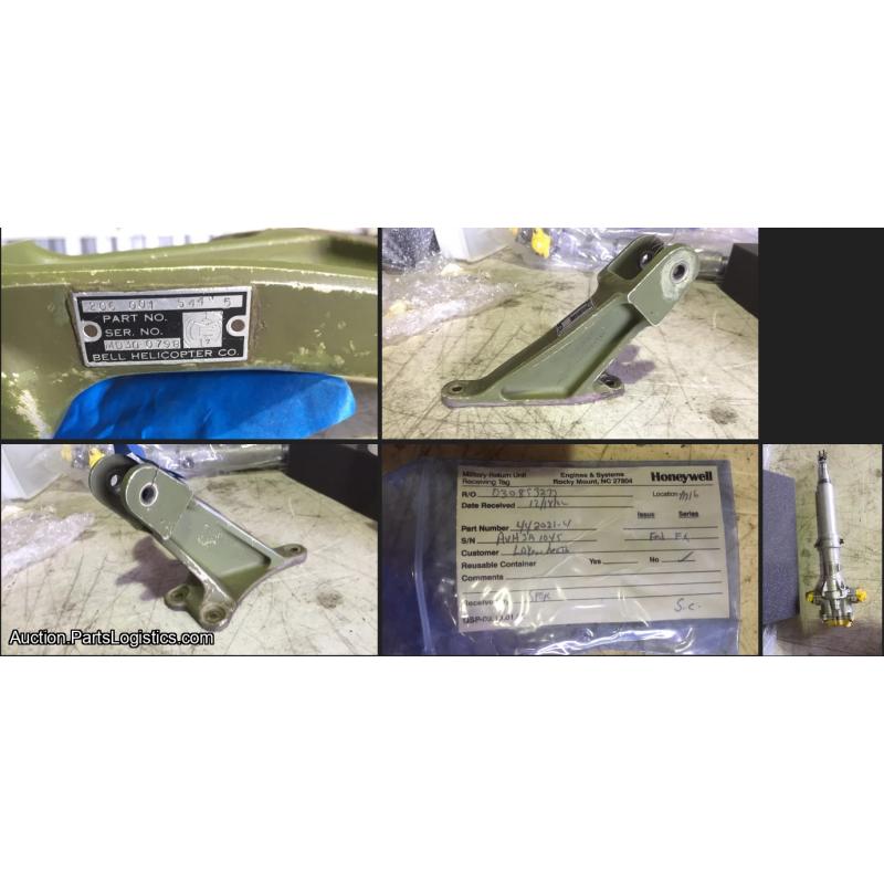 Pallet of Aircraft Parts: T53, UH1H, OH58, M250, CH46, UH60, H46, CH124, More - US Only (See Description)