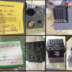 Pallet of Aircraft Parts: T53, UH1H, OH58, M250, CH46, UH60, H46, CH124, More - US Only (See Description)