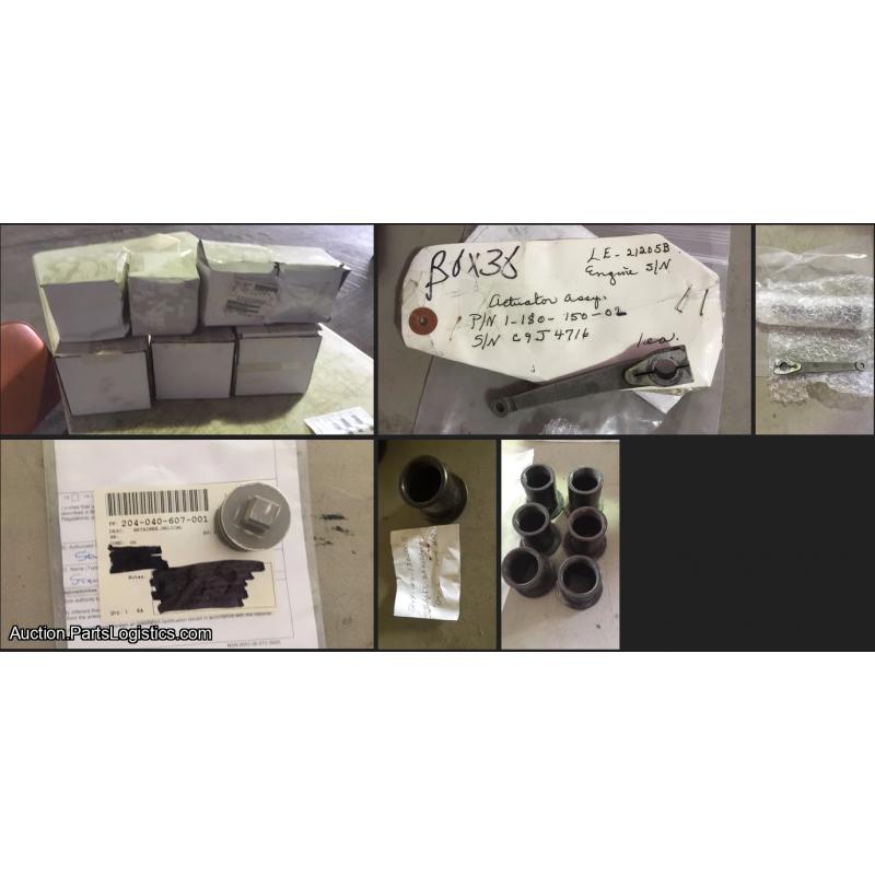 Pallet of Aircraft Parts: T53, UH1H, OH58, M250, CH46, UH60, H46, CH124, More - US Only (See Description)
