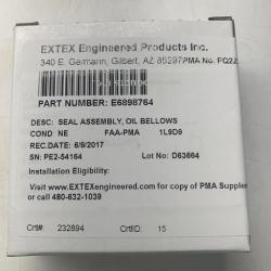 P/N: E6898764, Oil Bellows Seal, S/N: PE2-54164, New RR M250, (Extex Engineered Products PMA), ID: D11