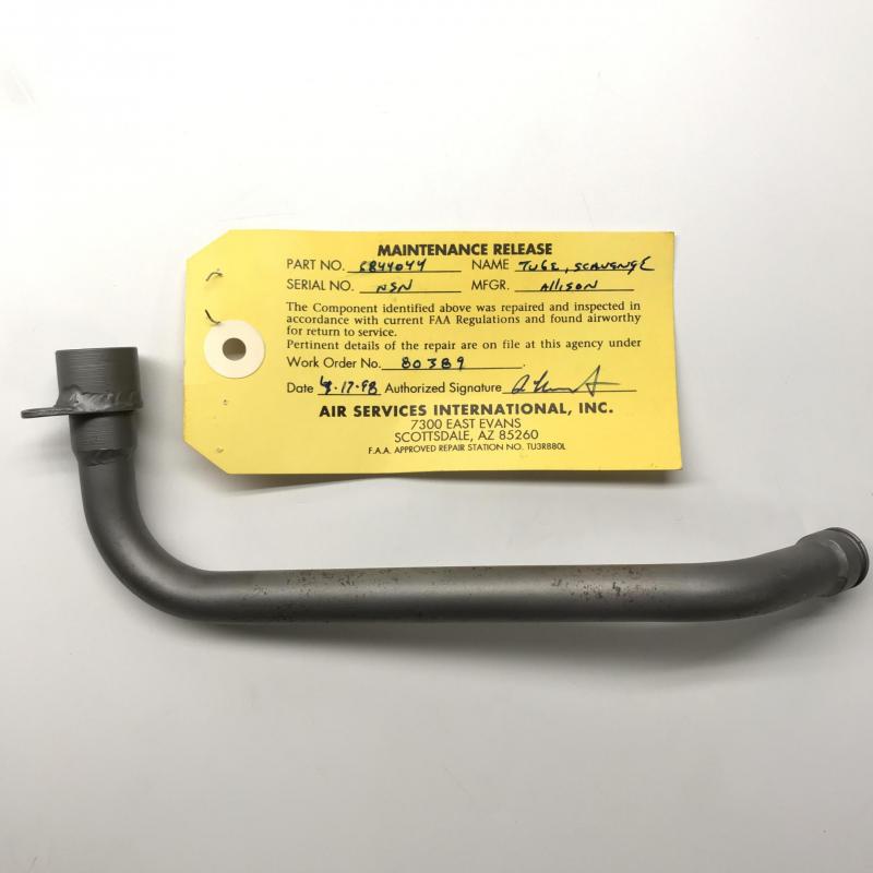 Rolls-Royce M250, Oil Scavenge Tubes, P/N: 6844044, Overhauled, ID: AZA