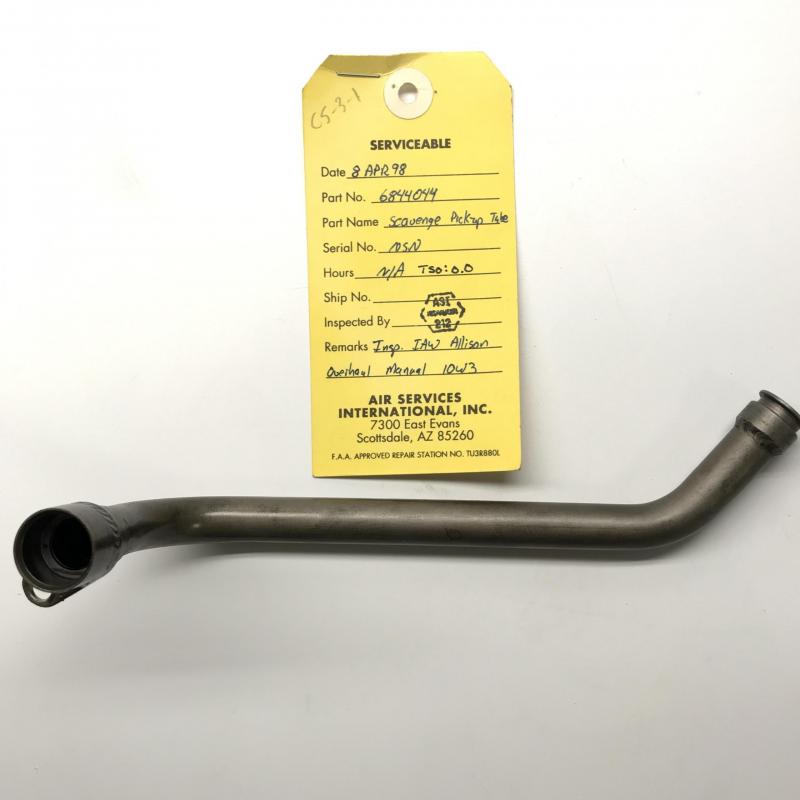 Rolls-Royce M250, Oil Scavenge Tubes, P/N: 6844044, Overhauled, ID: AZA