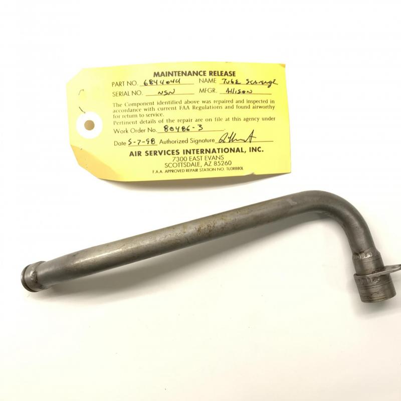 Rolls-Royce M250, Oil Scavenge Tubes, P/N: 6844044, Overhauled, ID: AZA
