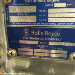 Rolls-Royce M250-C47B Turbine Engine PN: 23063392 SN: CAE-847843 Serviceable (Includes Engine Can), ID: CSM