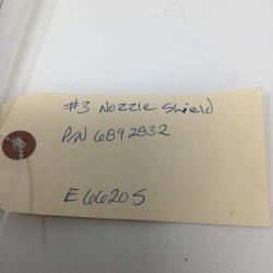 Rolls-Royce M250, 3rd stage Nozzle Shield, P/N: 6892832, Serviceable, ID: AZA