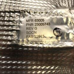 P/N: 23005743, Insulation Blanket, New, OEM Approved, Rolls Royce, M250,