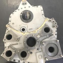 P/N: 23076077, Gearbox Access Cover, S/N: PC45165, Serviceable, Rolls Royce, M250,