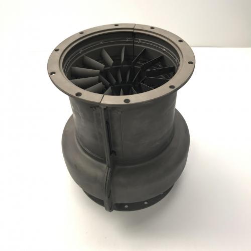 P/N: 23057142, Case and Vane Assembly, S/N: 26338, As Removed RR M250, ID: AZA