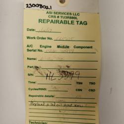 Rolls-Royce M250 C20 Gearbox Housing Assembly, P/N: 23008021, S/N: HL3399, Used, ID: AZA