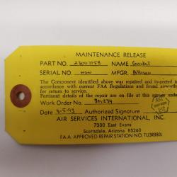 Multiple Rolls-Royce M250 Consumables, ID: AZA