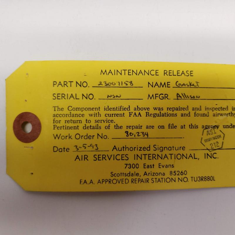 Multiple Rolls-Royce M250 Consumables, ID: AZA