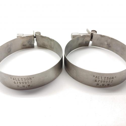 Rolls-Royce M250 Clamps, Used, ID: AZA