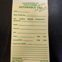 Rolls-Royce M250, Exhaust Collector Support, P/N: 6879879, S/N: 21113, As Removed, ID: AZA