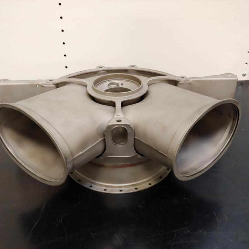 Rolls-Royce M250, Exhaust Collector Support, P/N: 6879879, S/N: 21113, As Removed, ID: AZA