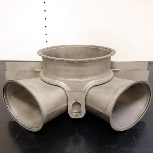 Rolls-Royce M250, Exhaust Collector Support, P/N: 6879879, S/N: 21113, As Removed, ID: AZA