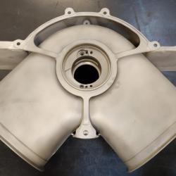 Rolls-Royce M250, Exhaust Collector Support, P/N: 6879879, S/N: 21113, As Removed, ID: AZA