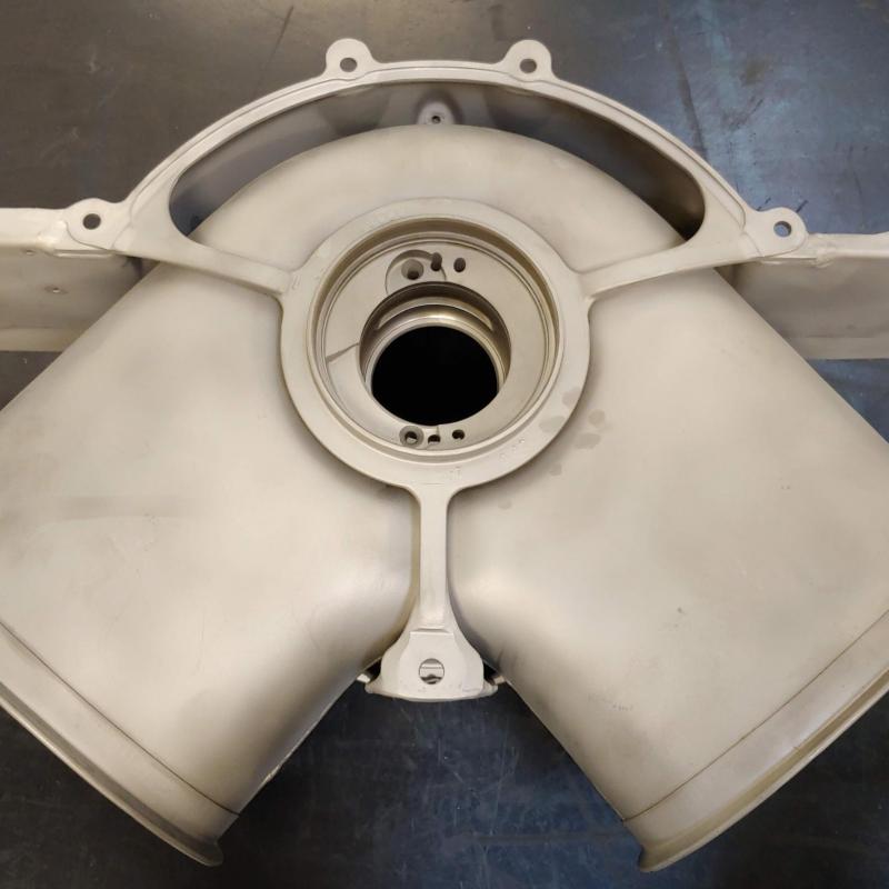 Rolls-Royce M250, Exhaust Collector Support, P/N: 6879879, S/N: 21113, As Removed, ID: AZA