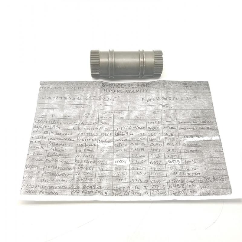 Multiple As Removed Rolls-Royce M250, Consumables, ID: AZA