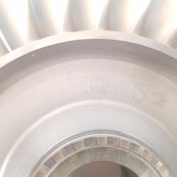 P/N: 6853279,  4th Stage Turbine Wheel, S/N: HX62212, Serviceable, OEM Approved RR M250, ID: CSM