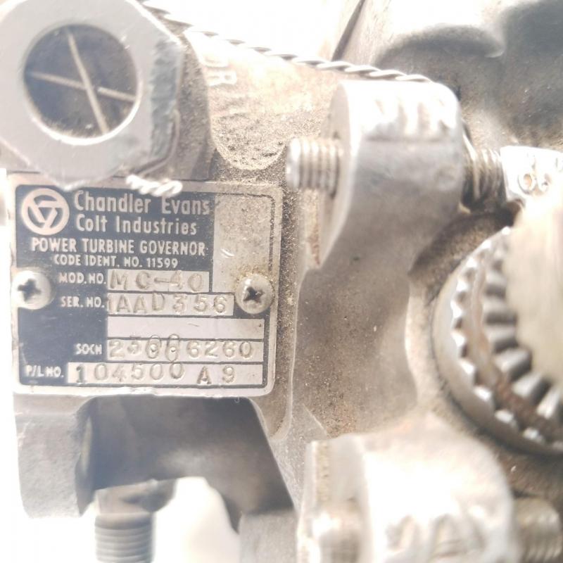 As Removed RR M250, Power Turbine Governor, P/N: 23006260, S/N: 1AAD356 (Chandler-Evans PMA), ID: AZA