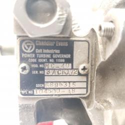P/N: 6896315, S/N: 3ACK172 (Chandler Evans PMA), Power Turbine Governor,  As Removed RR M250, ID: AZA
