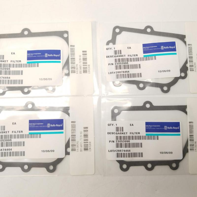 New OEM Approved RR M250, Filter Housing Gasket, P/N: 23053996, ID: CSM