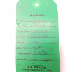 P/N: 6898764, Oil Bellows Seal, S/N: FB69422, As Removed, RR M250, ID: AZA