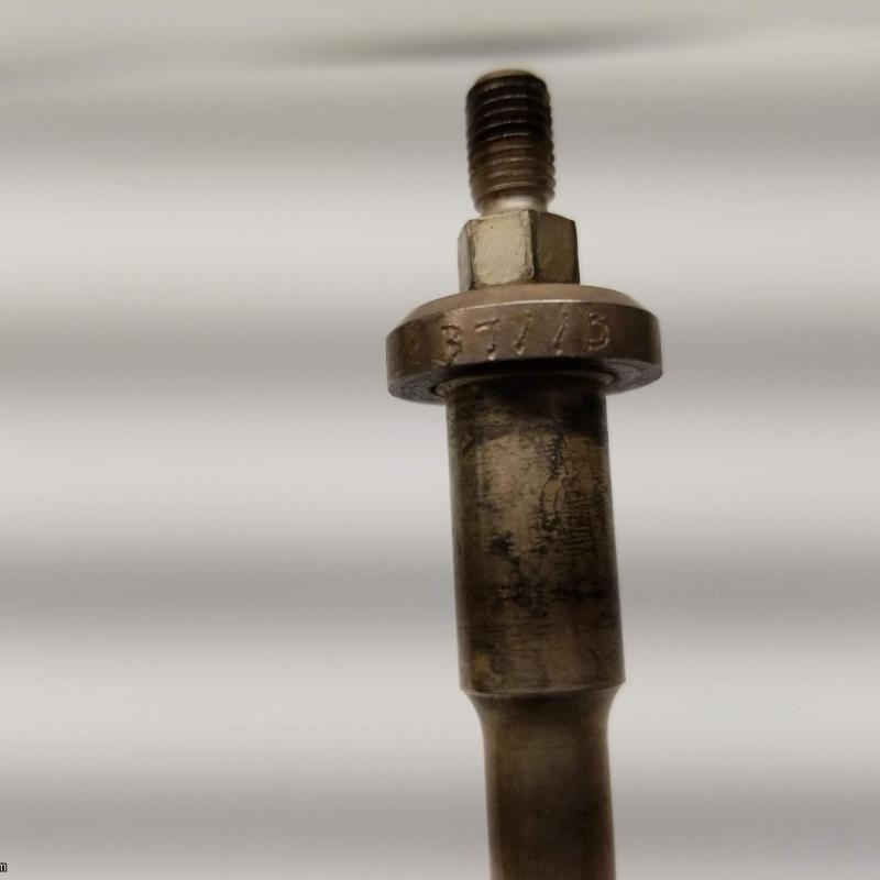 P/N: 6871259, Compression Rotor Tie Bolt, S/N: 37110, As Removed, RR M250, ID: D11