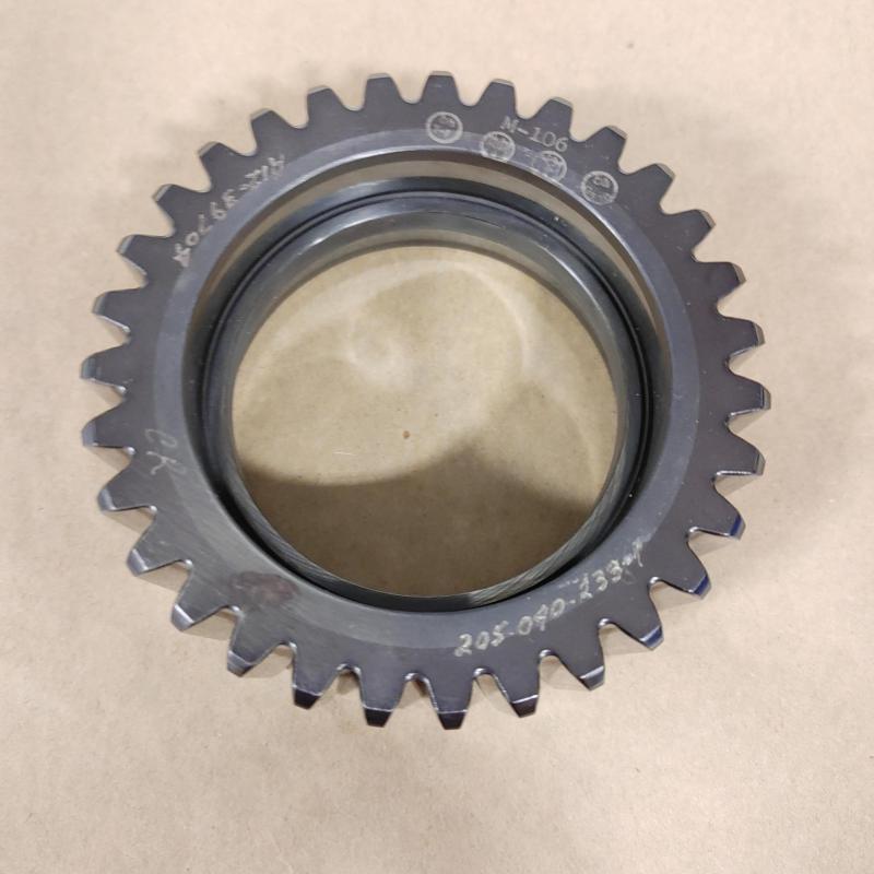 Test listing for Bell Helicopter Pinion Gear, PN: 205-040-233-101, SN: A12-39704, AR