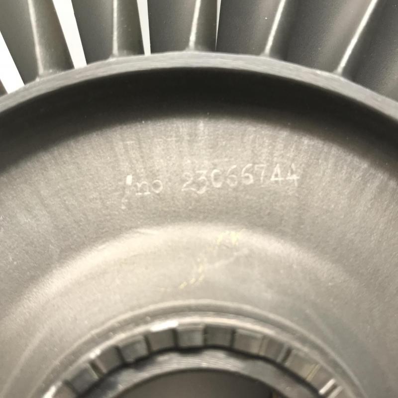 As Removed OEM Approved RR M250, 4th Stage Turbine Wheel, P/N: 23066744, S/N: HX66540, ID: CSM