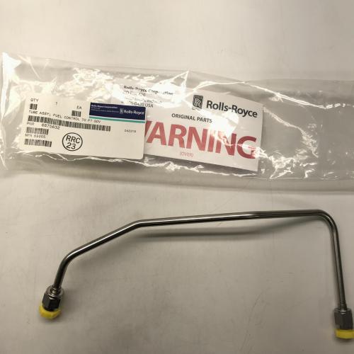 New OEM Approved RR M250, Fuel Control Tube Assembly, P/N: 6875632, ID: CSM
