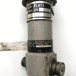 P/N: 41103650-009, Hydraulic Servo Cylinder, S/N: 380, As Removed Hydraulic Research and MFG CO., ID: AZA