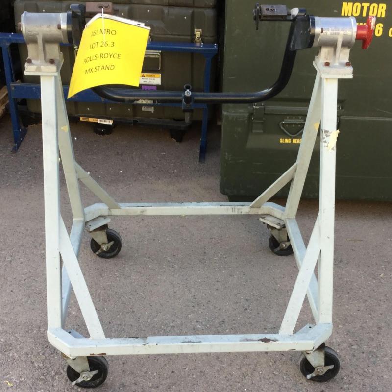 Rolls-Royce M250 All Series Engine Maintenance Stand PN: 6795579/6891188. Used, ID: AZA