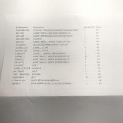 Rolls-Royce M250 C30 Turbine Assembly Kit, ASI P/N: ASI-KIT-145, New, ID: AZA