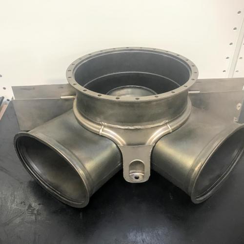 P/N: 6879879, Turbine & Exhaust Collector Support Assembly, S/N: 24842, As Removed RR M250, ID: AZA
