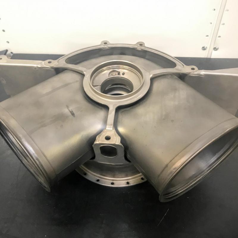 P/N: 6879879, Turbine & Exhaust Collector Support Assembly, S/N: 24842, As Removed RR M250, ID: AZA