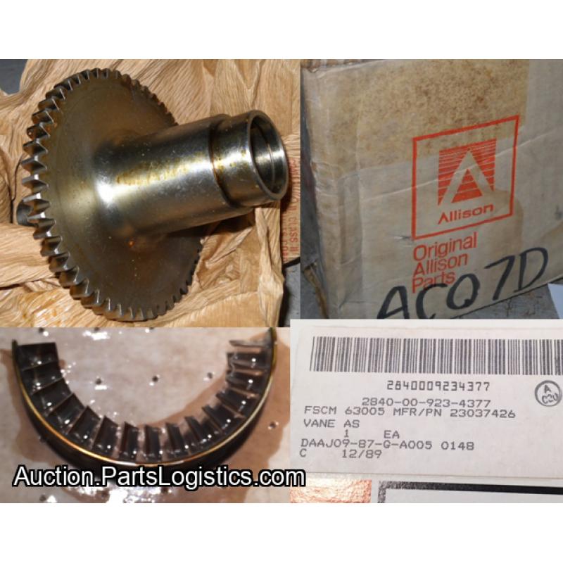 Pallet of Aircraft Parts: New Rolls Royce M250 Gears & Vanes - US Only (See Description), ID: D11