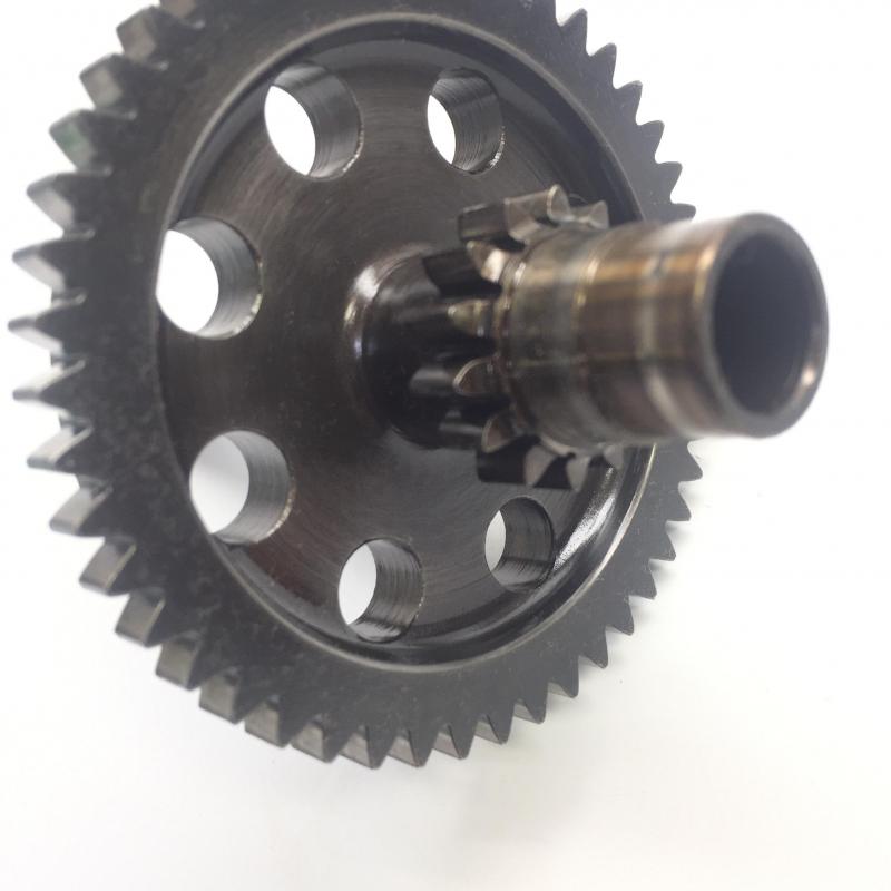 P/N: 6853347, Gas Producer Train Idler Spur Gearshaft, S/N: BL1010, As Removed, RR M250, ID: D11