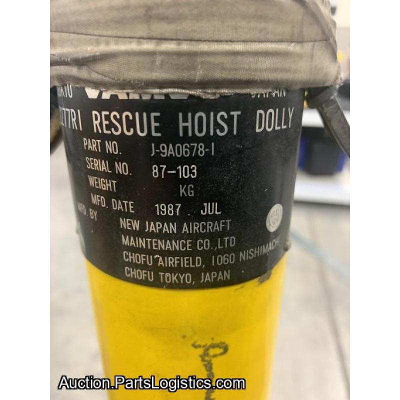 P/N: J-9A0678-I, Rescue Hoist Dolly, S/N: 87-103, Serviceable Jamco, ID: D11