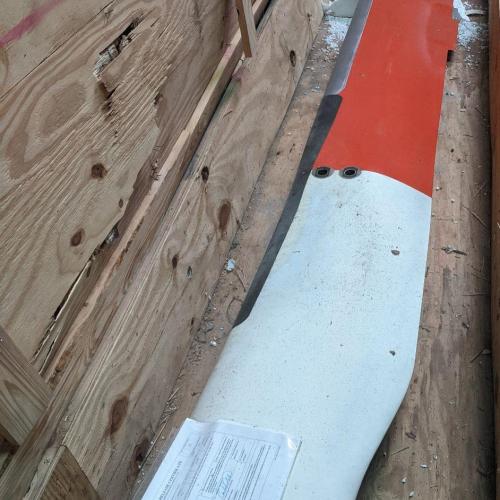 P/N: 430-015-001-101, Main Rotor Blade, SN: A-398, SV, Bell Helicopter, TR: 7920